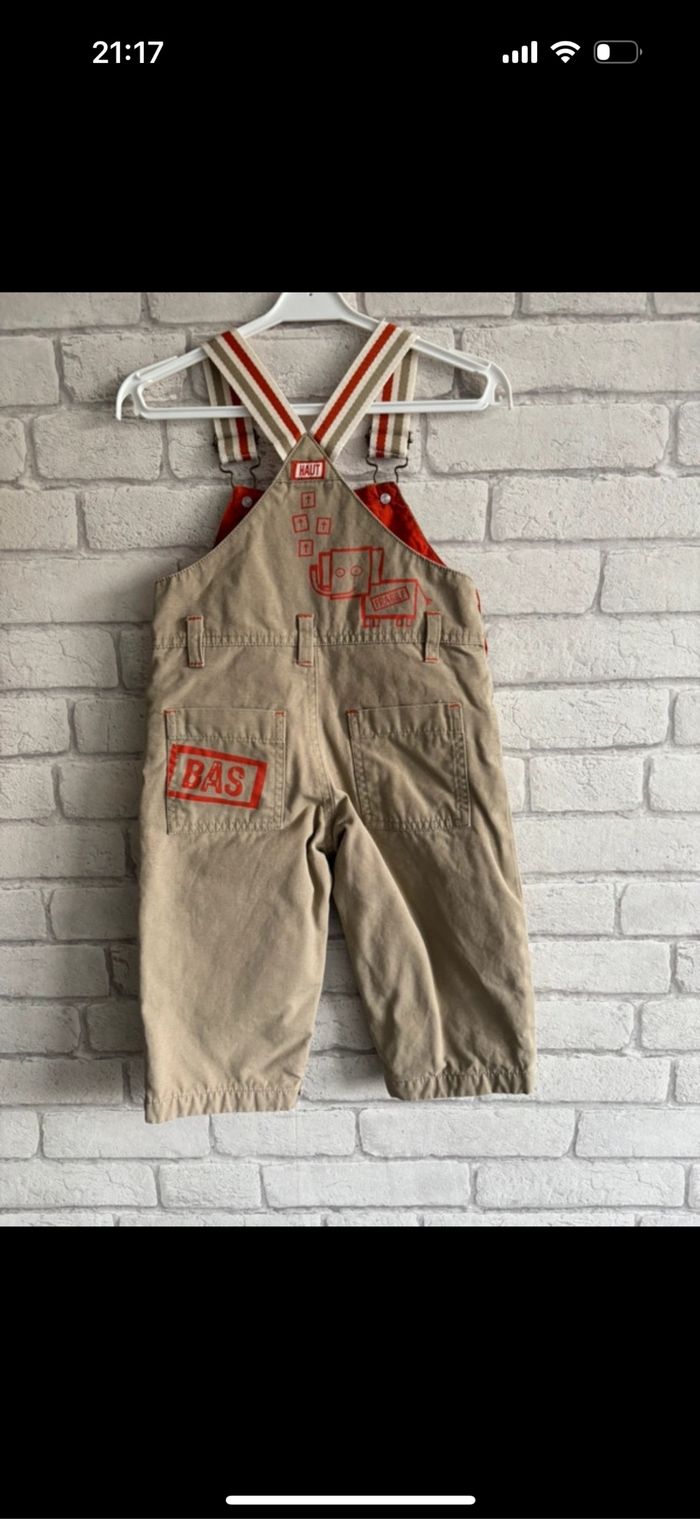 Salopette dpam taille 18 mois - photo numéro 2