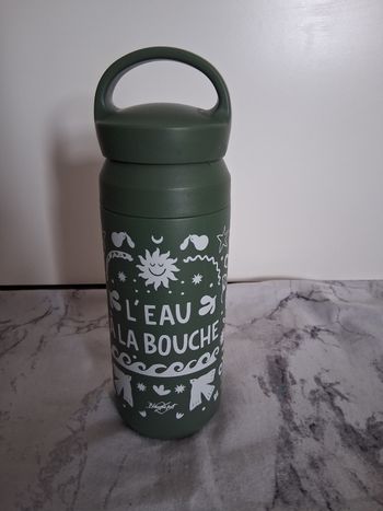 Gourde thermos isotherme en inox