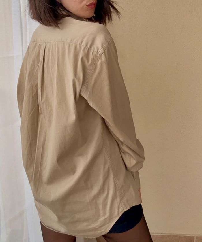 Chemise La Martina beige XL - très bon etat - photo numéro 3