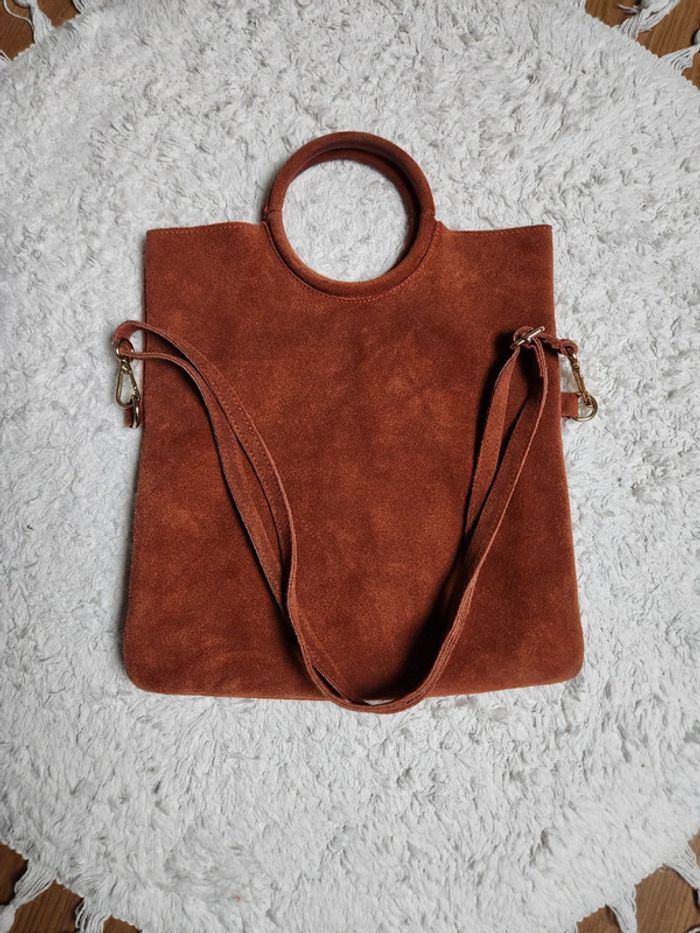 👜Sac en croûte de cuir👜 - photo numéro 3