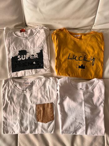 Lot t-shirt manches longues 10 ans
