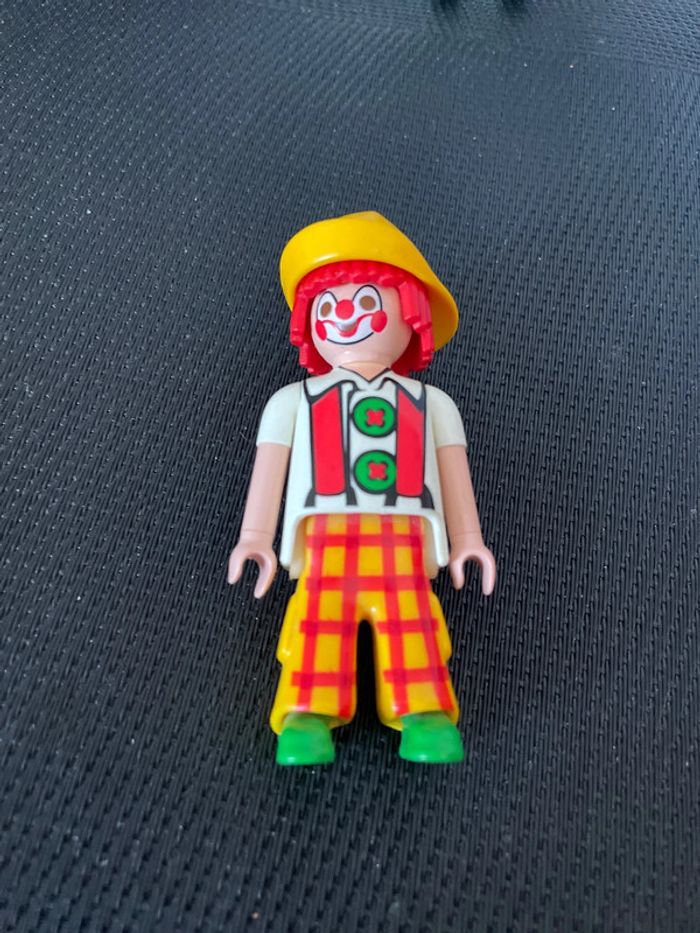 Playmobil lot 2 figurines clowns nez rouges cirque spectacle custom - photo numéro 4