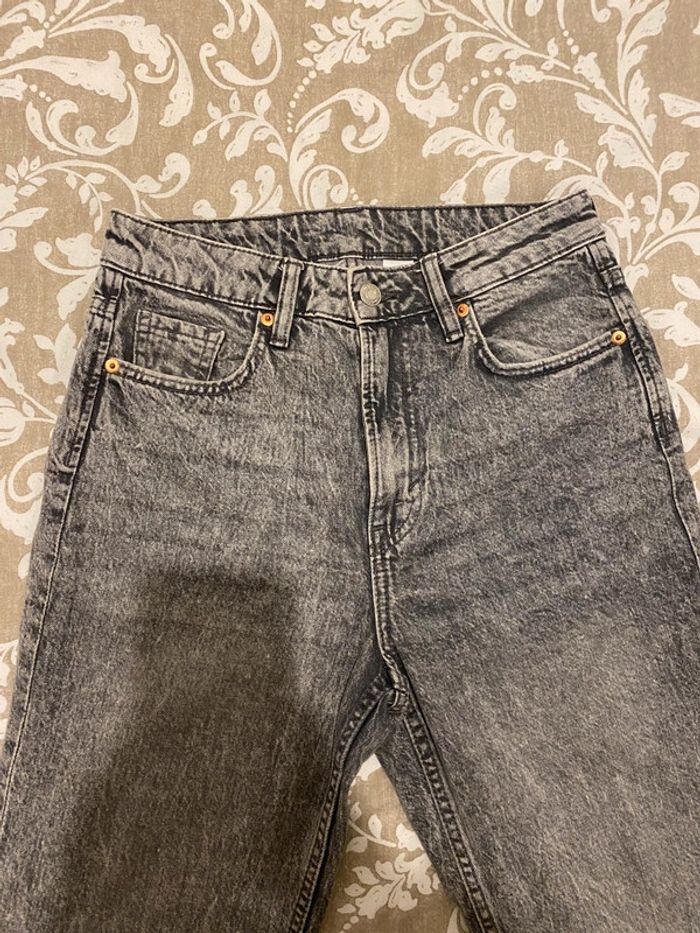 Jean femme taille 36 slim straight high jeans - photo numéro 3