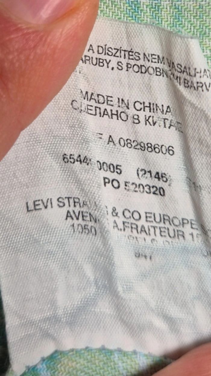 Chemise Vintage Levi's - photo numéro 13