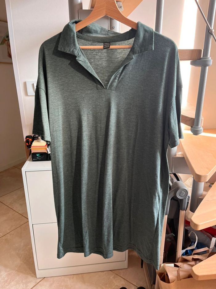 Robe t-shirt kaki