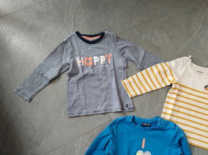 Lot de 3 tee-shirts  ( 1 orchestra taille 23 mois , 1 obaibi  taille 23 mois et 1 influx taille 24 mois) - photo numéro 3