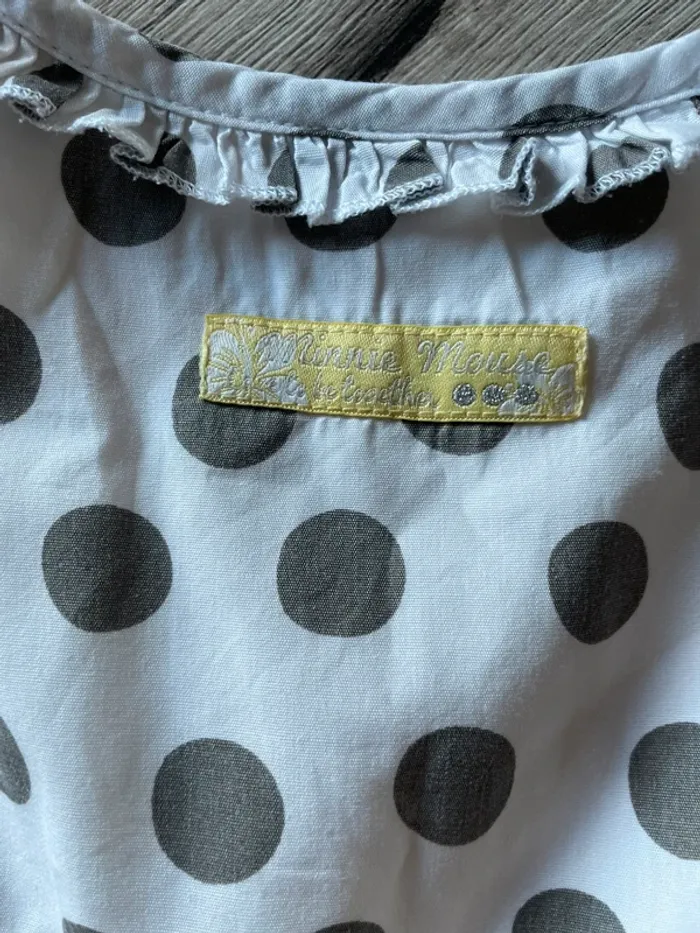 Robe été à pois Minnie mouse 110cm - photo numéro 5