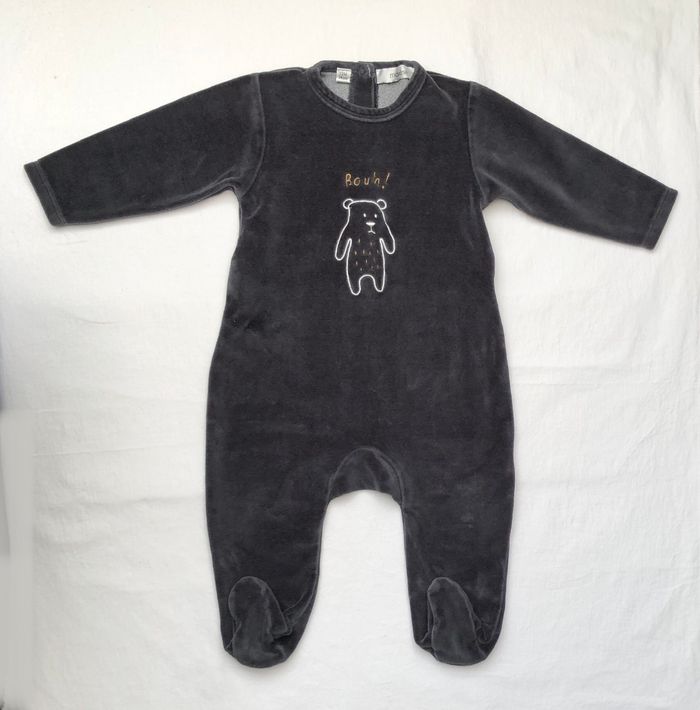 Pyjama velours Marèse 12 mois