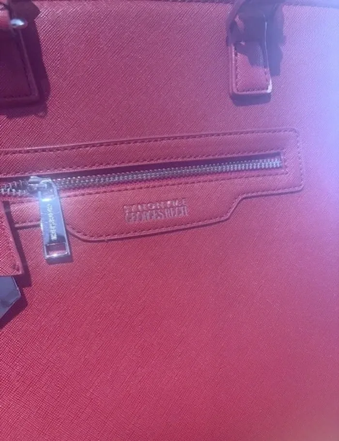 Synonyme Georges Rech sac a main rouge - photo numéro 7