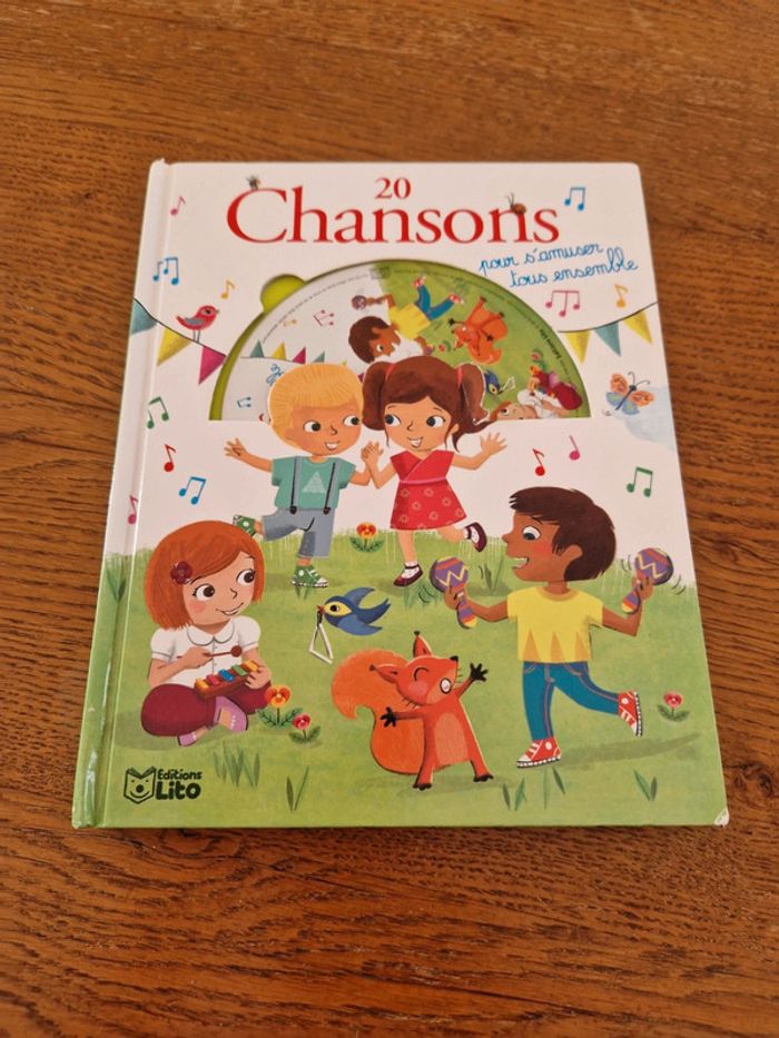 Livre chansons avec CD