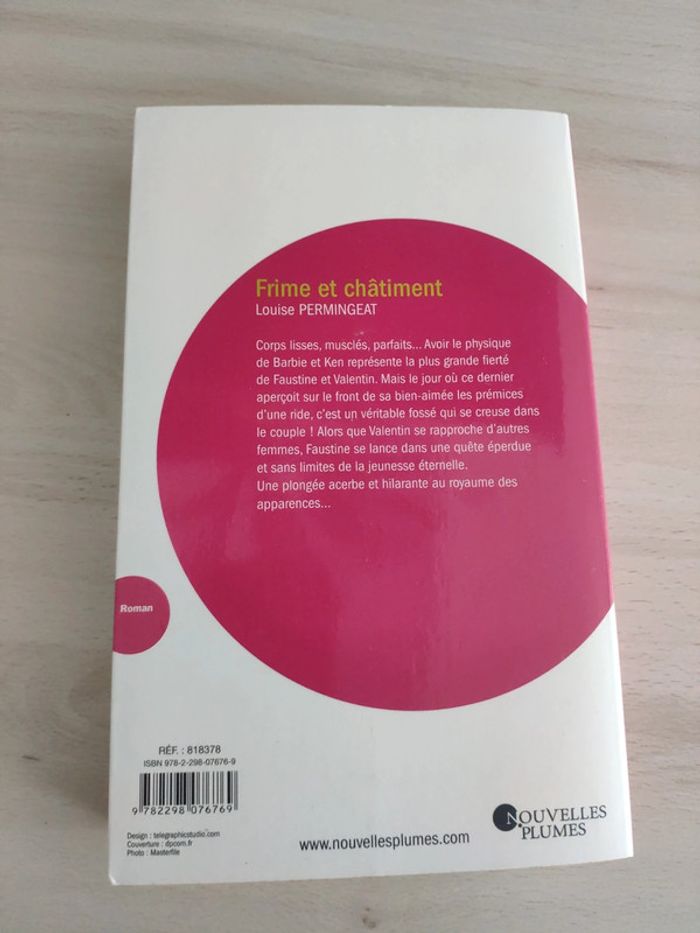 Livre grand format Frime et châtiment Permingeat - photo numéro 7