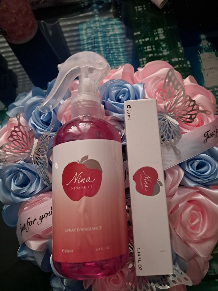 Coffret spray d'ambiance + parfum