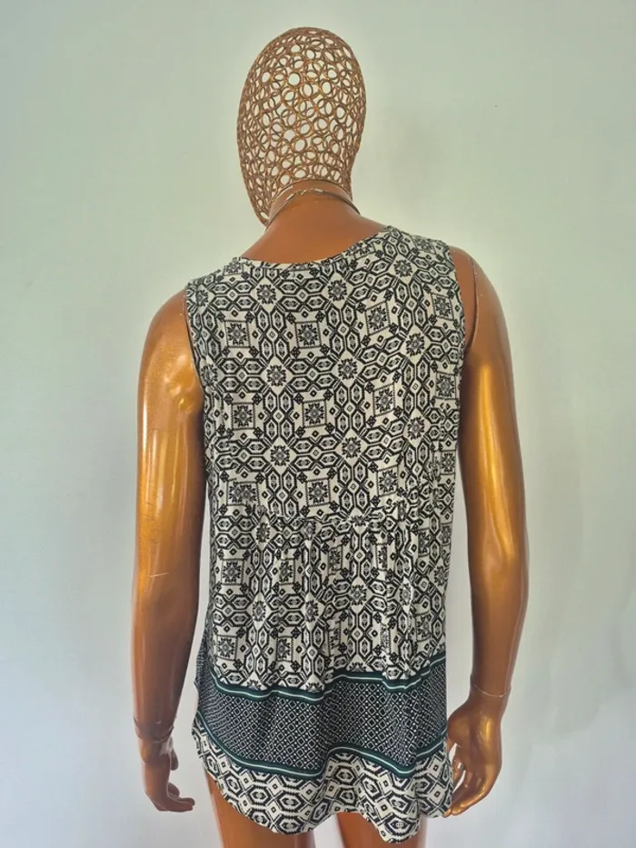 Blouse sans Manches Multicolore Femme Taille XL - photo numéro 2