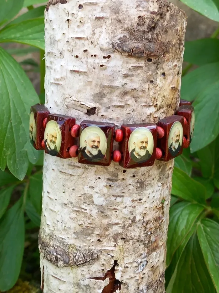 Bracelet religieux padre pio - photo numéro 7