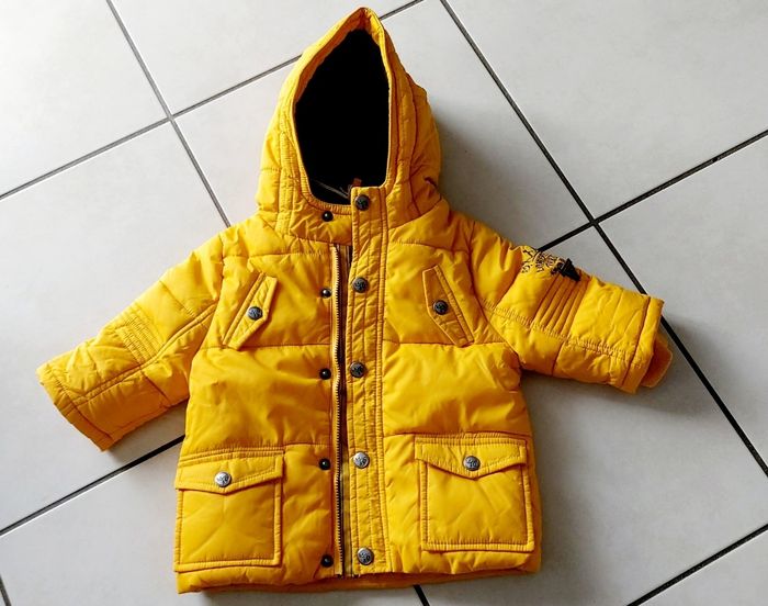 Manteau chaud dpam 6 mois neuf