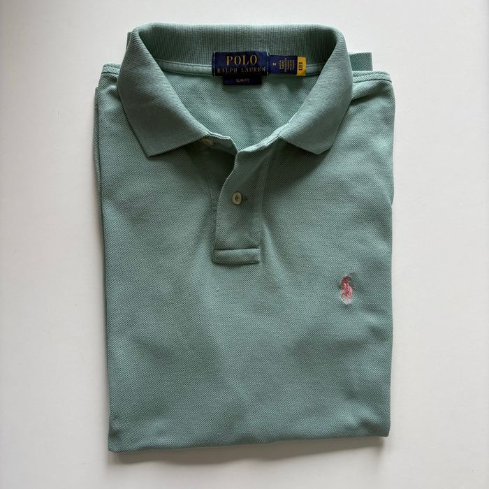 Polo Ralph Lauren vert d’eau taille M