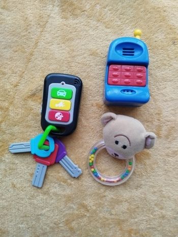 Lot jouets d'éveil 1er âge