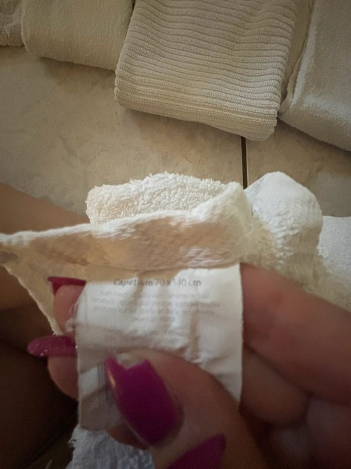 Lot parure de bain (2disponibles) plus cadeau lot torchons - photo numéro 5