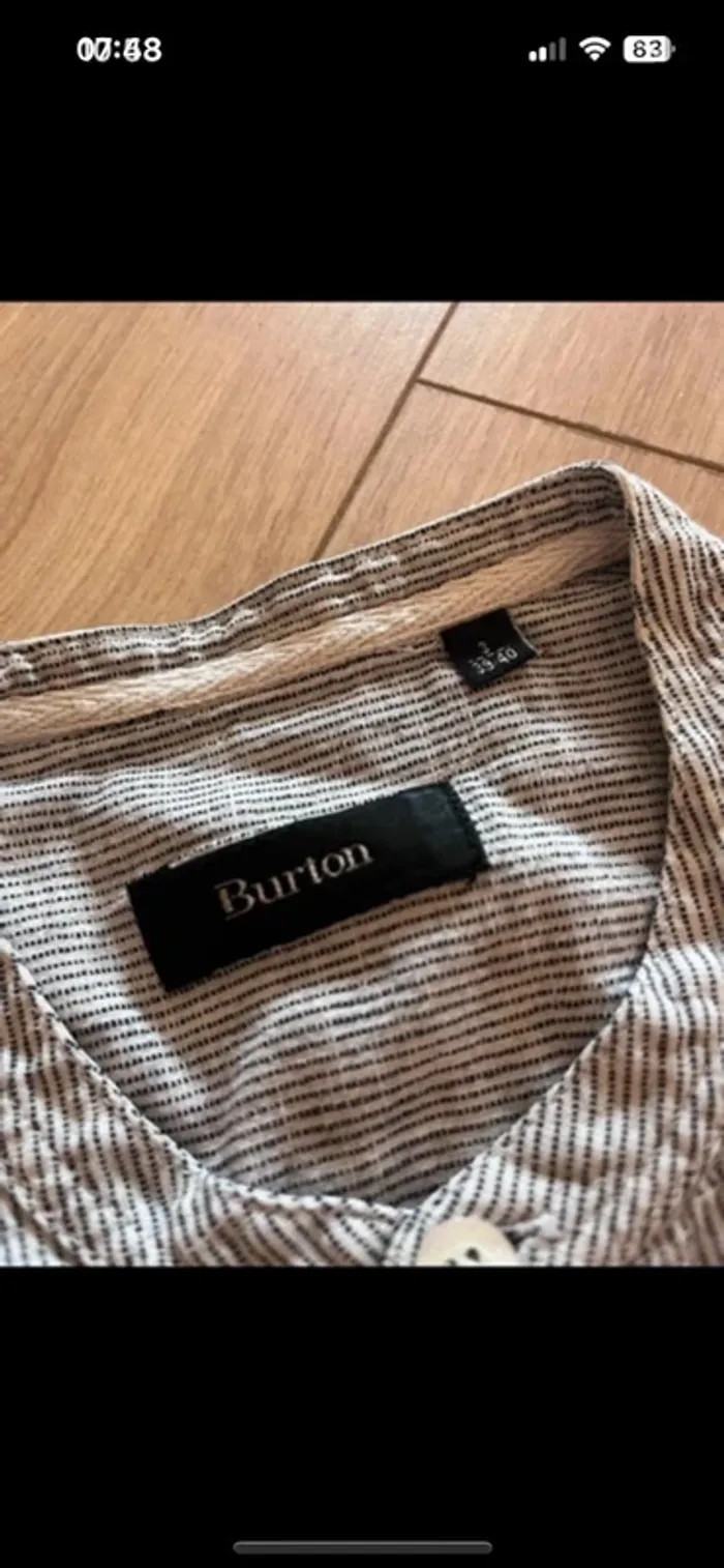 Chemises Burton taille 40 - photo numéro 2