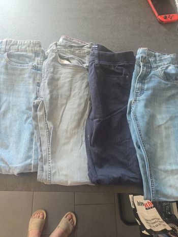 Lot de 4 jean 10 ans
