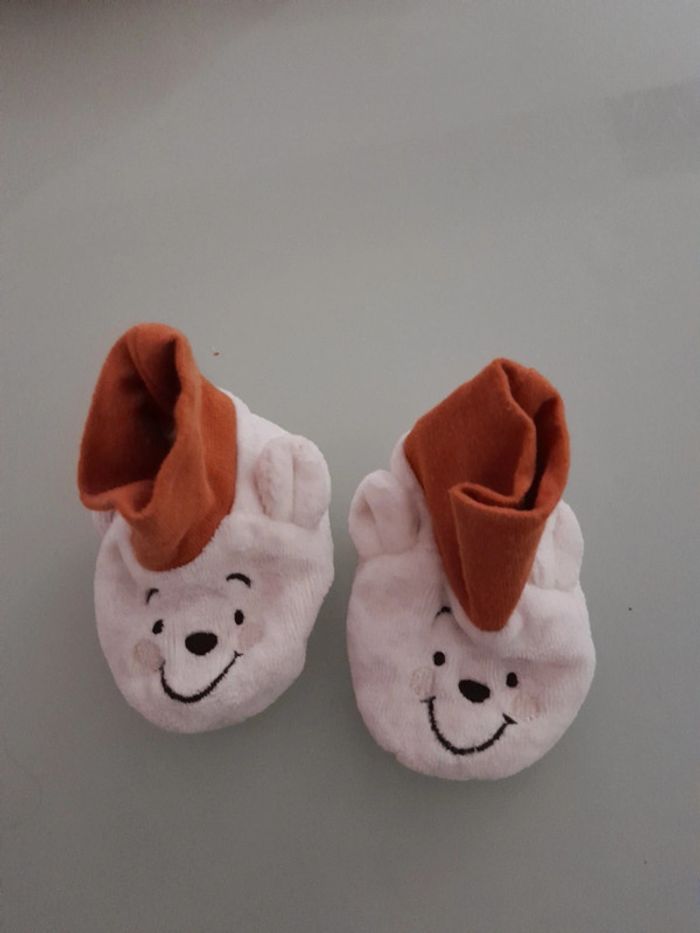 Chausson bébé garçon ~ 0/3mois