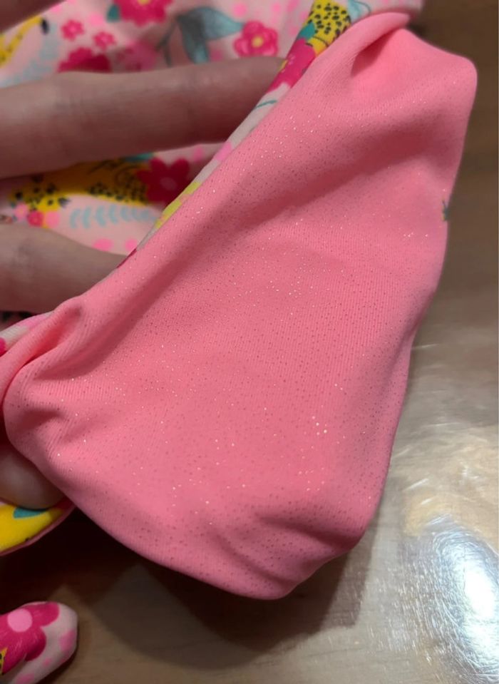 Lot de 2 maillots de bain 1 pièce. 6/9 mois - photo numéro 3