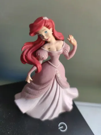 Figurine Ariel la petite sirène peinte à la main