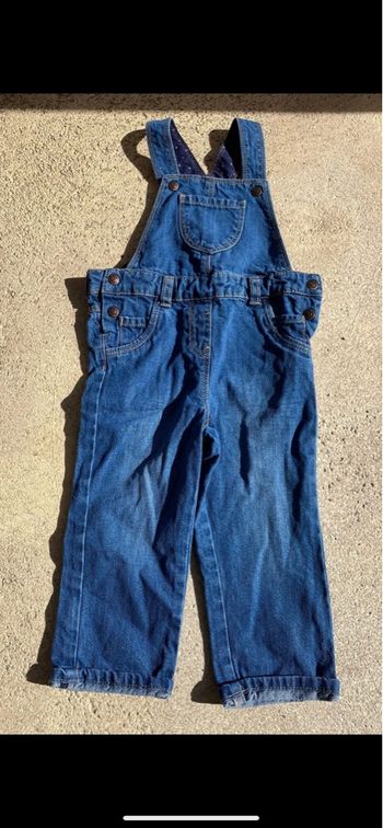 Salopette en jean kiabi bleu