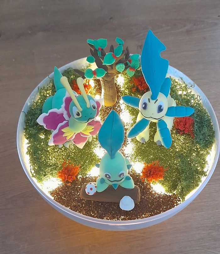Boule pokemon évolution germignon