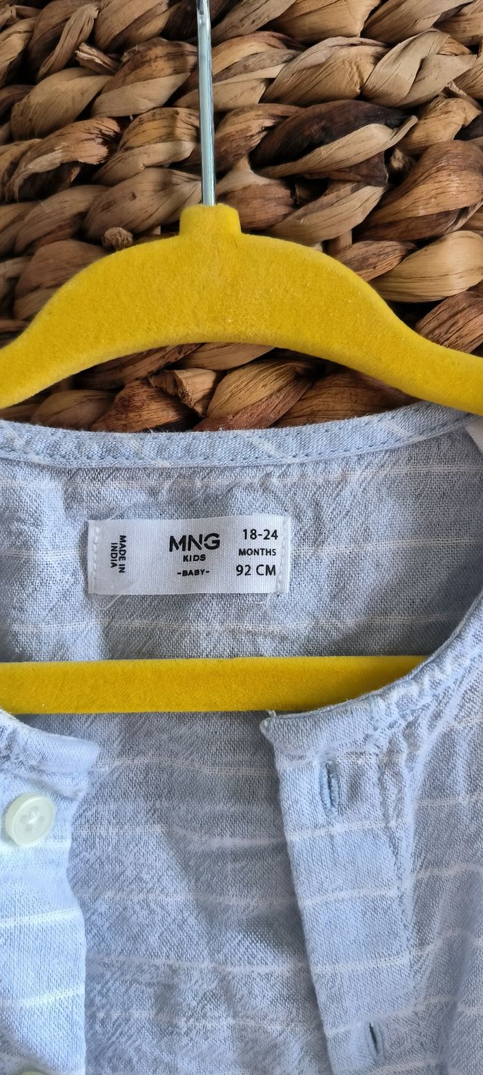 Chemise Mango kids baby taille 18-24 mois - photo numéro 5