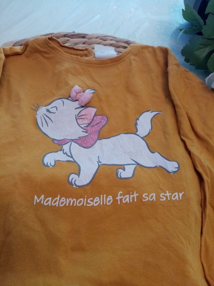 3 ans Disney complices Tee-shirt Disney et jean complices /bon état - photo numéro 3