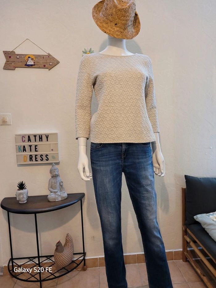 Petit pull dos croisé Camaïeu - photo numéro 2