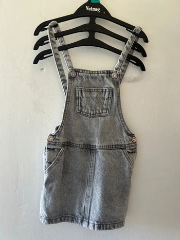 Robe salopette en jean fille Mango