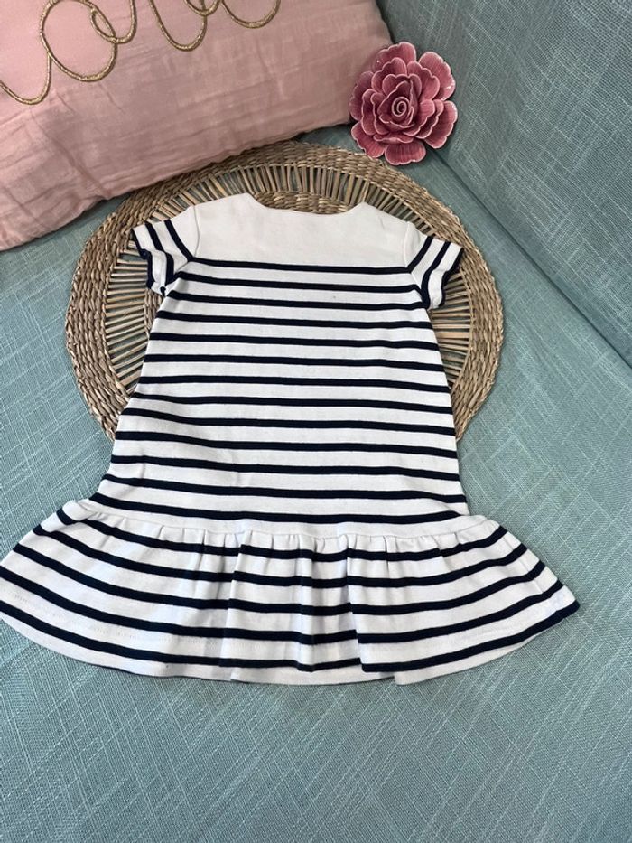 Robe marinière 6 mois 70 cm Ralph Lauren - photo numéro 7
