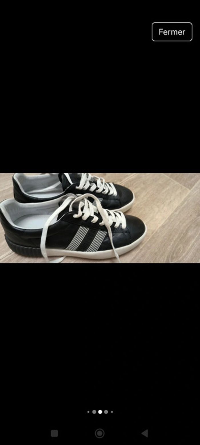 Sneakers à lacets bikkembergs en parfait état - photo numéro 4