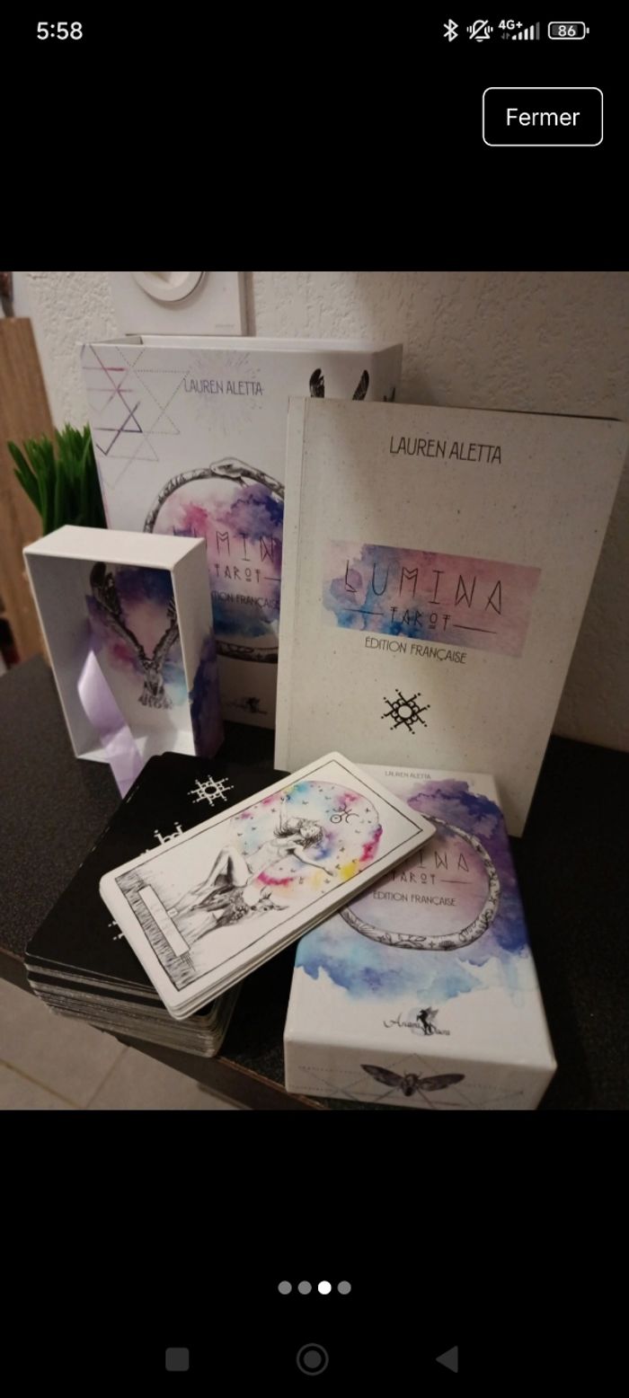 Coffret Tarot Lumina - photo numéro 3