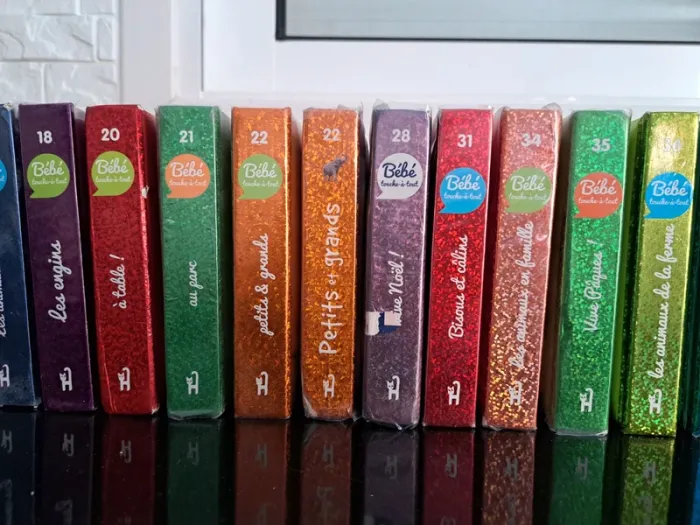 Très gros lot de livre à  toucher langue au chat - photo numéro 3