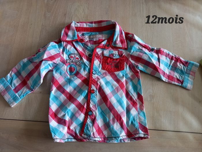 Chemise garçon 12mois
