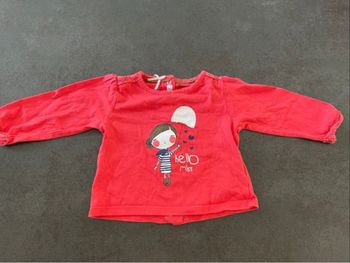 T shirt manches longues fille gemo