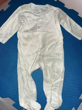 Pyjama petit trésor de la famille mes petits cailloux 6M