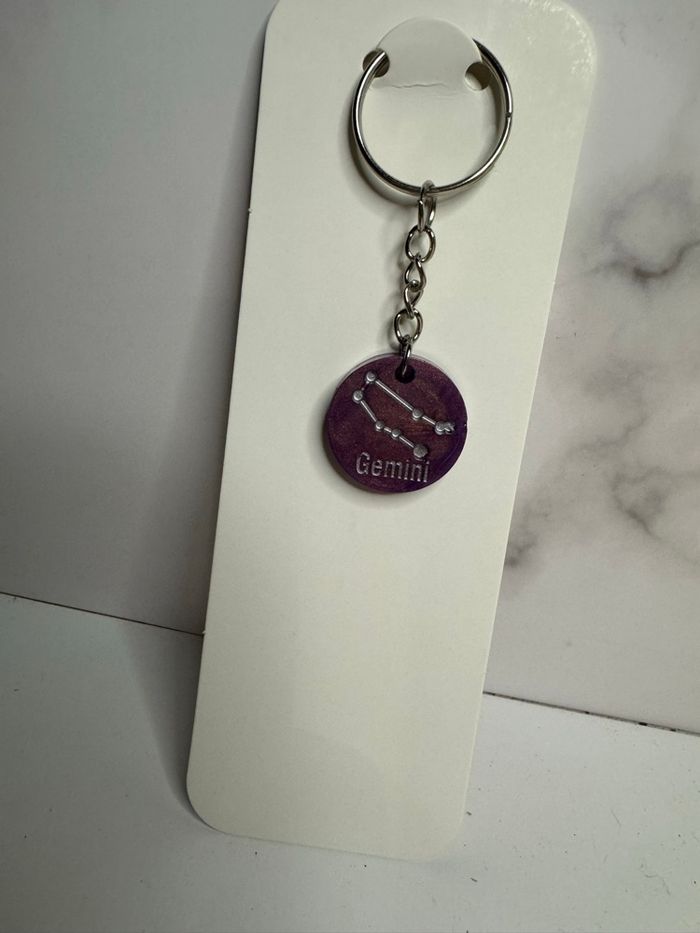 Porte clé signe astrologique - photo numéro 2