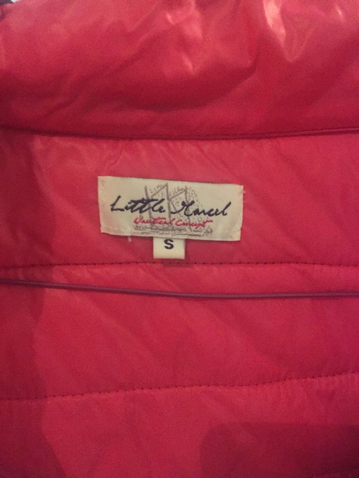 Manteau little Marcel noir et rose - photo numéro 5