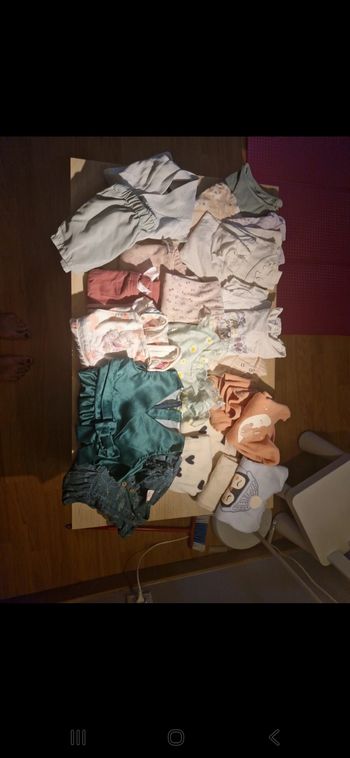 Lot vêtements fille
