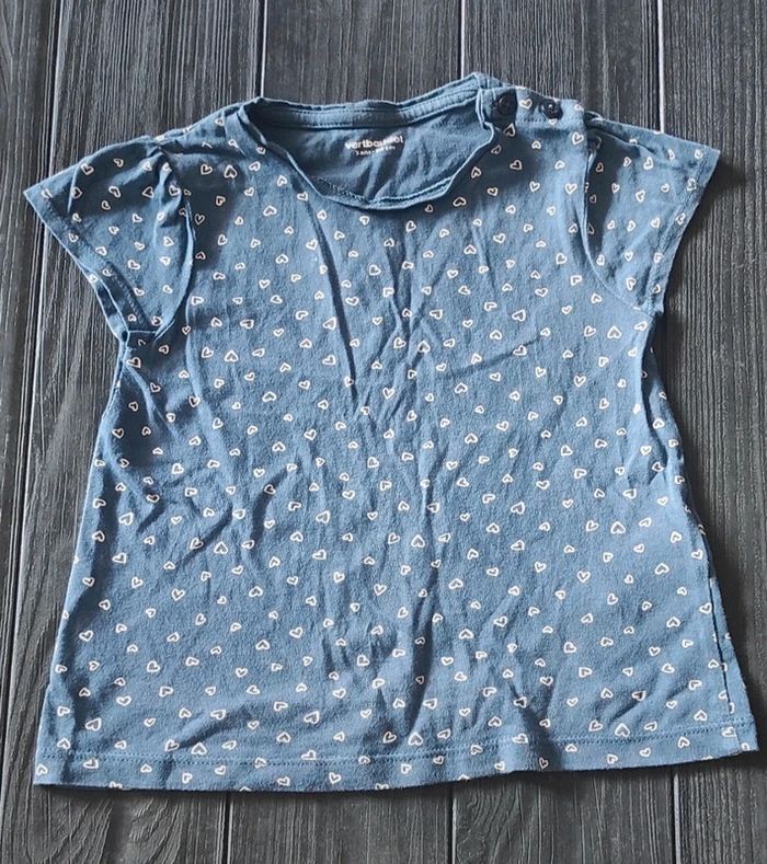 Lot t-shirt fille 3 ans - photo numéro 3