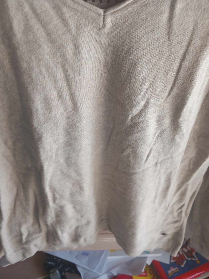 Pull fin beige taille M Bonobo - photo numéro 5