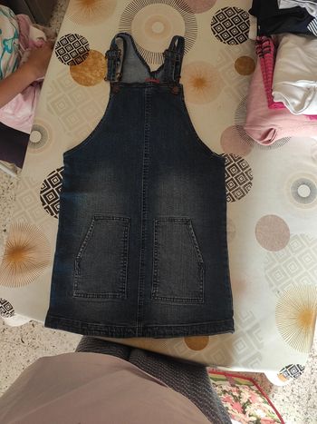 Robe jeans style salopette