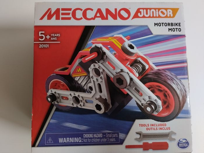 Coffret Meccano junior moto 20101 - Neuf - photo numéro 5