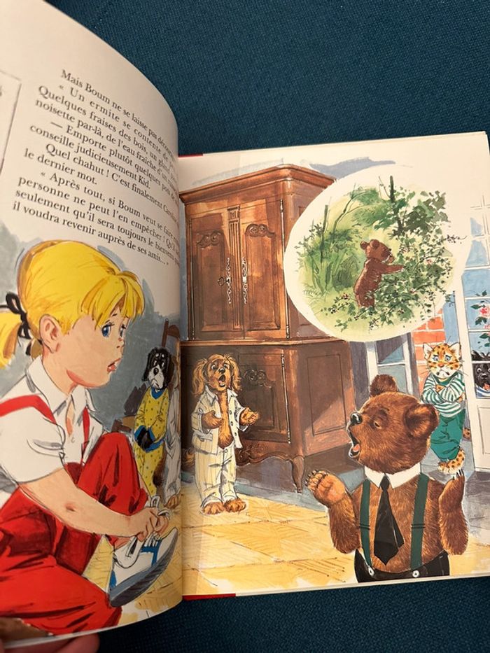 Livre rare collector édition limitée bords rouges Caroline et Boum Ermite Pierre Probst - photo numéro 4