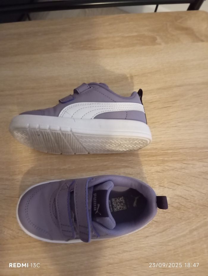 Baskets Puma bébé fille