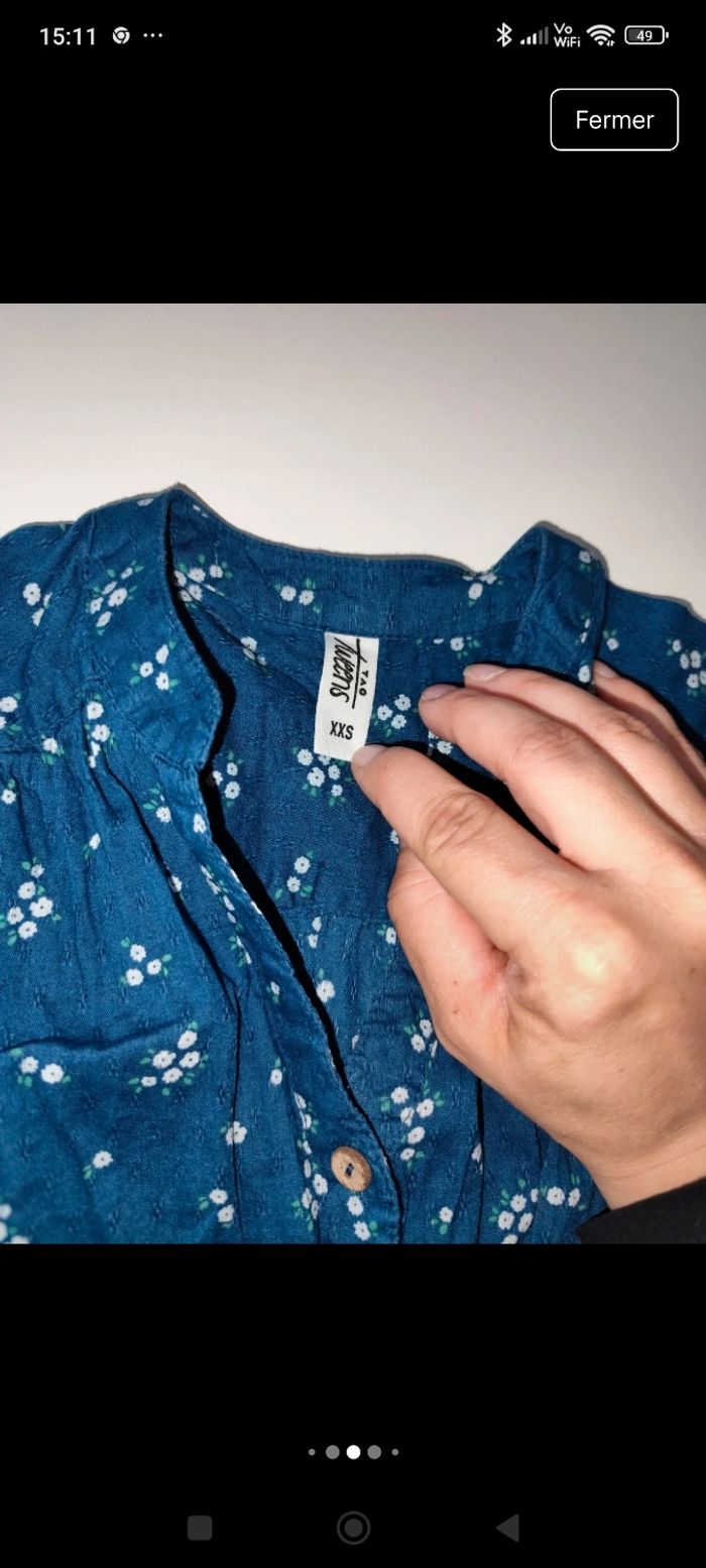 Robe fille xxs (12 ans) Tao - photo numéro 5